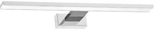 Kinkiet łazienkowy LED biały + srebrny - N014-Cortina 13,8W 60x11,5x4 cm