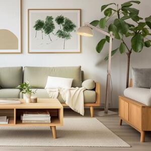 Lampa podłogowa TK Lighting OSLO SABIA 16130 beżowa, regulowane światło, E27, 180 cm – nowoczesna do salonu i sypialni