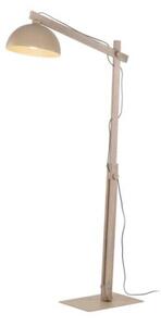 Lampa podłogowa TK Lighting OSLO SABIA 16130 beżowa, regulowane światło, E27, 180 cm – nowoczesna do salonu i sypialni