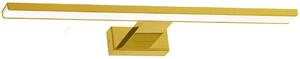 Złoty kinkiet nad lustro - N017-Cortina 15W 80x11,5x4 cm