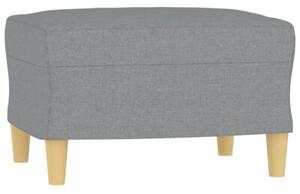 Sofa 3-osobowa z podnÃ³Å¼kiem, jasnoszara, 180 cm, tkaninÄ