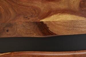 INVICTA szafka pod telewizor AMAZONAS - 160 cm Sheesham, drewno naturalne, metal