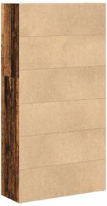 Regał na książki, stare drewno, 80x30x152 cm