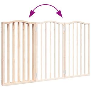 Składana bramka zabezpieczająca dla psa, 3 panele, 150 cm
