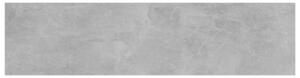 Półki na książki, 4 szt., szarość betonu, 40x10x1,5 cm