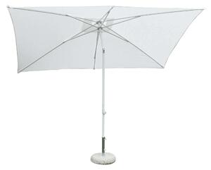 Parasol ogrodowy 2x3 m ze skadanym supkiem aluminiowym Folder – biay