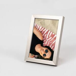 Ramka na zdjęcia 10x15 cm rama MDF ramki do zdjęć 15x10 cm kolor srebrny FRAMAI®