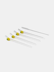 Sinsay - Słomki z motywem cytryny4 pack - biały