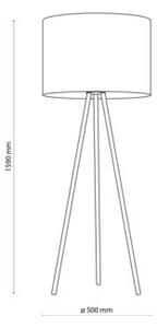 Lampa stojąca podłogowa JUTA E27 15W TK-Lighting 5569