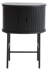 Czarna szafka nocna Nola – Unique Furniture