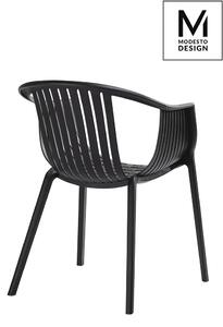 MODESTO krzesło SOHO czarne - polipropylen