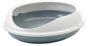 Biało-szara kuweta dla kota 49x55 cm Savic Figaro – Plaček Pet Products