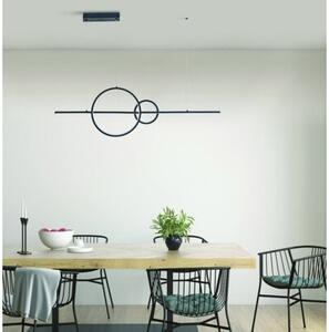 Lampa wisząca LED Azzardo SARA 35W czarna z 3-stopniowym ściemnianiem, nowoczesna AZ5259 BK