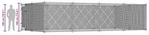 Kojec dla psa, 7,6 x 3,8 x 1,9 m