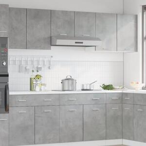 Szafka wisząca lyon szarość betonu 80x31x60 cm płyta wiórowa