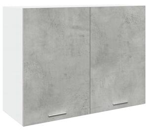 Szafka wisząca lyon szarość betonu 80x31x60 cm płyta wiórowa