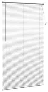 Elegancka Żaluzja wenecka srebrnoszara z pvc 213 x 110 cm