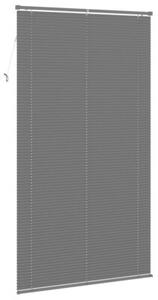 Elegancka Żaluzja wenecka srebrnoszara z pvc 213 x 110 cm