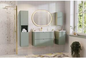 Szafka łazienkowa LINE REED GREEN D 83-30-1D 30cm zielona