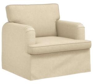 ModuÅowa sofa kremowa z ergonomicznym designem i stabilnÄ konstrukcjÄ