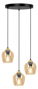 Lampa wisząca z delikatnym kloszem beżowa K6-A14