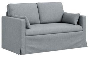 ModuÅowy zestaw sof w kolorze jasnoszarym z ergonomicznym designem
