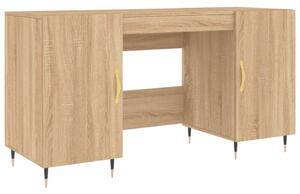 Biurko, dÄ b sonoma, 140x50x75 cm, materiaÅ drewnopochodny