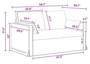 Nowoczesna ergonomiczna sofa ciemnoszara z metalowÄ ramÄ i moduÅowÄ konstrukcjÄ