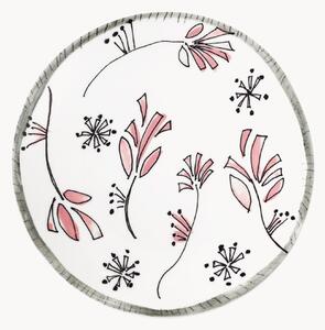Komplet talerzy śniadaniowych Fiore Rosa, 2 elem