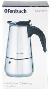 Stalowa kawiarka kafeterka zaparzacz do kawy 650ML OFENBACH