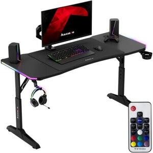 Biurko gamingowe HUZARO Hero 3.6 RGB Czarny