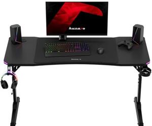 Biurko gamingowe HUZARO Hero 3.6 RGB Czarny