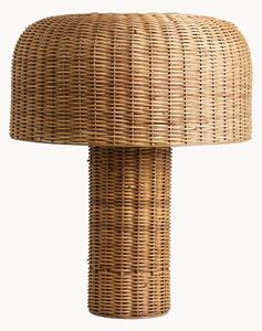 Lampa stołowa z rattanu Atum