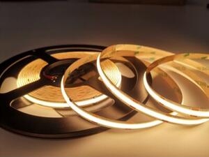 Taśma LED COB 480 9W/m 3000K 990lm/m 12V IP20 5m ściemnialna Ecolight