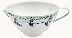 Dzbanek z porcelany kostnej Midnight Flowers