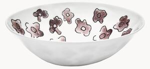 Komplet miseczek z porcelany kostnej Midnight Flowers, 2 elem