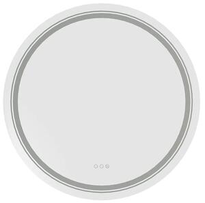 Nowoczesne okrągłe lustro z oświetleniem LED H1-Z74