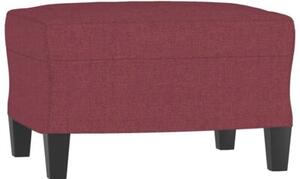 Sofa 3-osobowa z podnÃ³Å¼kiem winna czerwieÅ 180 cm, tkaninÄ