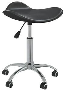 Czarny obrotowy regulowany taboret H0-Z98