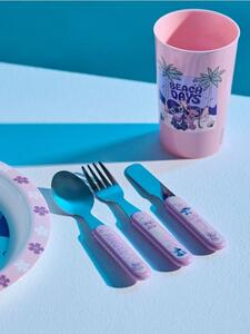 Sinsay - Zestaw sztućców Stitch - wielobarwny