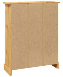 Biblioteczka w meksykańskim stylu corona, sosna, 80x29x100 cm