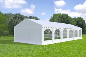 Namiot ogrodowy imprezowy 5x12m MAX 2m trudnopalny - Biały