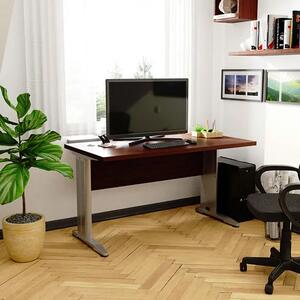 Biurko nowoczesne do pracy wenge K1-W01