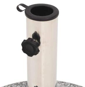 Okrągła podstawa pod parasol, granitowa, 20 kg