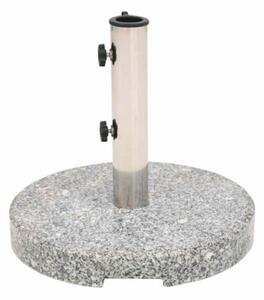 Okrągła podstawa pod parasol, granitowa, 20 kg