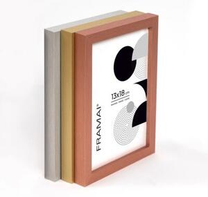 Ramka na zdjęcia 13x18 cm rama MDF ramki do zdjęć 18x13 cm kolor miedziany FRAMAI®