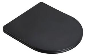 Miska WC HYDROSAN MIZU-BL-RIM-03 Owalny Czarny połysk