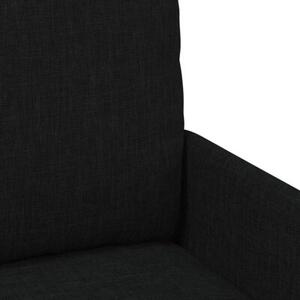 Nowoczesna czarna sofa z zaokrÄ glonymi poduszkami i minimalistycznym stylem