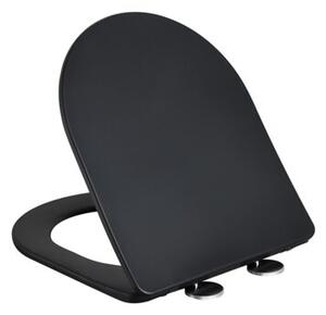 Miska WC HYDROSAN MIZU-BL-RIM-03 Owalny Czarny połysk