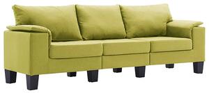 Trzyosobowa ekskluzywna zielona sofa - Ezof 3Q